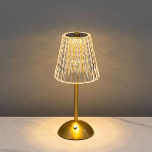 엔틱 크리스탈 조명 테이블 스텐드 무선 터치 미니 무드등 거실 침실 주방 식탁 인테리어