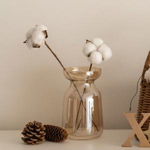 목화 싱글 조화픽 목화가지