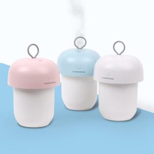 도토리 무선 충전식 휴대용 USB 미니 가습기 무드등 무드램프 사무실 탁상용 차량용 가습기