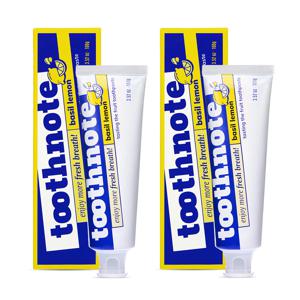 입안촉촉 수분치약 바질레몬향 100g 2개