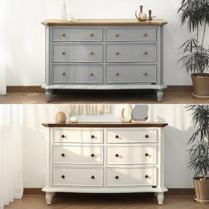 와이드체스트 수납 서랍장 3단 2color