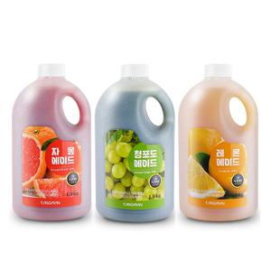 까로망 에이드 3종 1.9kg 스무디 시럽