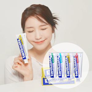 [오늘의딜] 입안촉촉 수분치약 2종+미백치약 2종 (바질레몬,자몽,아쿠아민트,스피아민트)