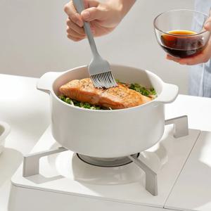 담음공방 이브라 내열냄비 화이트 18cm