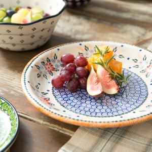 파뷔에 폴 옐로우 대접시 그릇