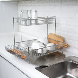 물빠짐 스텐 노블하임 식기건조대 2단