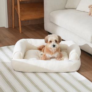 펫본 탄탄한 쉐입 쇼파 IVORY