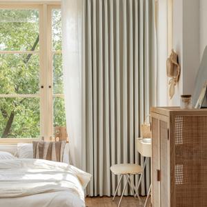 [리퍼] 소프트 양면 형상기억 암막 커튼 겨울 방한 방풍 거실 안방 커튼