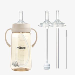 하이비 혼합형 젖병빨대 2단계 2P 더블하트 모윰 호환 100%국내제조