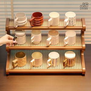 주방 선반 정리대 틈새 정리 주방 수납장 싱크대 수납 선반장 선반 정리함 컵 정리선반