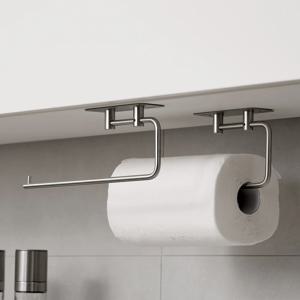 스텐 무타공 키친타올랙 시리즈 비닐백 수세미 행주