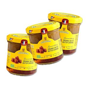 유기농 솔티드버터카라멜 스프레드 잼 170g*3팩