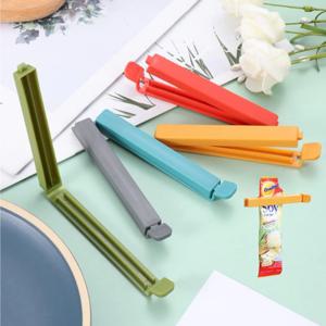 냉장고 자석 과자봉지 시리얼 밀폐 클립 마그네틱 밀봉 집게 색상랜덤