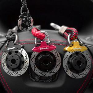 Brembo 바이크 자동차 오토바이 열쇠고리 남자친구 디스크 키링 선물