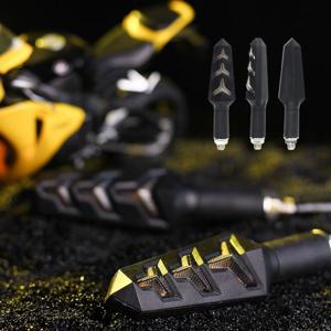 오토바이 바이크 깜빡이 방향 지시등 브라켓 LED 조명 깜빡등 2p