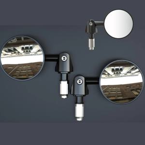 오토바이 바이크 백미러 핸들 바 엔드 보조 사이드 미러 액세서리
