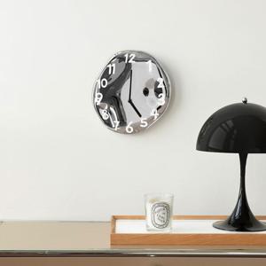 [해외] 북유럽 모던 세라믹 무소음 벽시계 예쁜 인테리어 거실 벽걸이 시계 2colors