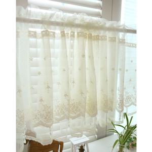 국산수제 / 크리스탈 바란스  커튼 / 가로길이 다양/ 세로길이 38cm내외 2color