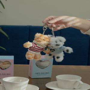 멜리모어 칙투칙 냥이 자석 키링 쿠앤크 인형키링 고양이키링 가방고리