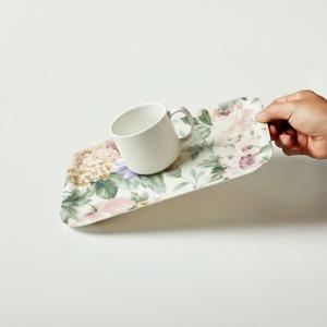 레이나 논슬립 사각 트레이 홈카페 서빙 쟁반