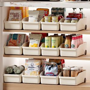 바퀴달린 다용도 수납 트레이 주방 싱크대 냉장고 펜트리 욕실 정리 선반 슬라이딩 정리함