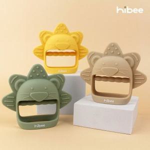 하이비 사자냠 실리콘 손목 치발기 쪽쪽이 공갈젖꼭지