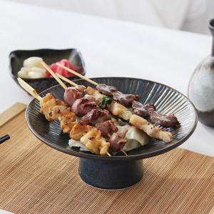 일본식 꼬치그릇세트(접시+소스볼)-02. 푸른빗살굽