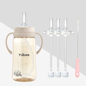 하이비 추빨대 2단계 3P 풀세트 더블하트 모윰 호환 100%국내제조 젖병빨대