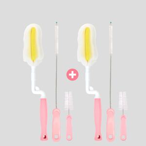 100%국내제조 (1+1) 하이비 다용도 텀블러전용 세척솔세트 콜드컵 보온보냉병 물병 빨대