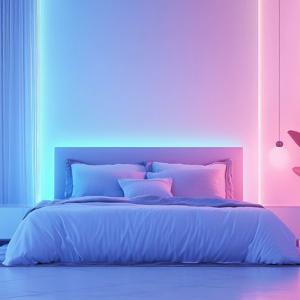 LED COB RGBW 라인바 24V 5M  간접조명 줄조명 리모컨조절 색변환 라인조명