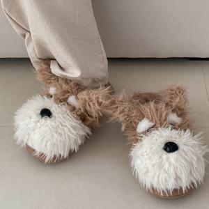 슈나우저 슬리퍼 3color, 3size