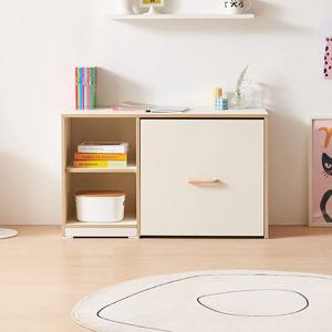 C3914 낮은 수납 책상 의자 세트 1color