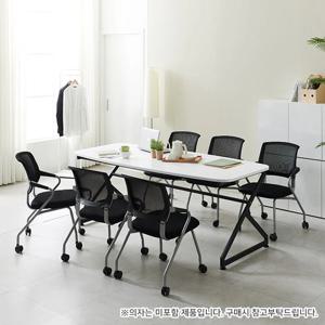 N131 z자형 6인 회의테이블2000 2colors