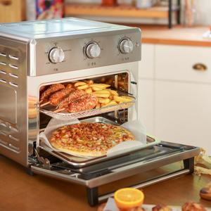 휴고스 에어프라이어 25리터 올스텐 대용량 전기오븐 전기튀김기 회전구이통 로티세리