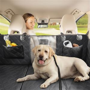 편안외출 대형견카시트 뒷좌석 강아지 카시트 차량용 방수 분리세탁 풀커버