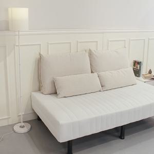 쟈가드 단면 20cm 본넬스프링 일체형 매트리스 자취방 침대 S SS D Q