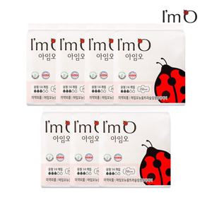 아임오 유기농 순면 생리대 중형 14P x7개