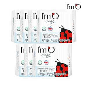 아임오 유기농 순면 생리대 일반 팬티라이너 20P x7개