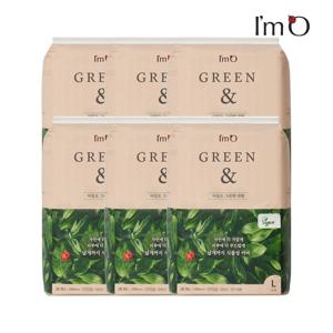 아임오 그린앤 비건 생리대 대형 28P x6개