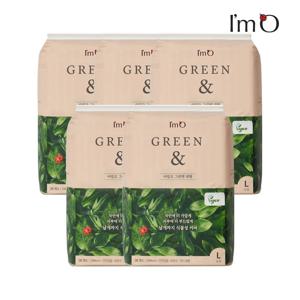 아임오 그린앤 비건 생리대 대형 28P x5개