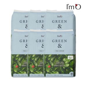 아임오 그린앤 비건 생리대 중형 28P x6개