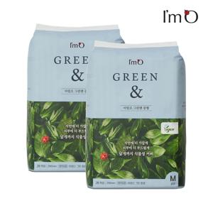 아임오 그린앤 비건 생리대 중형 28P x2개