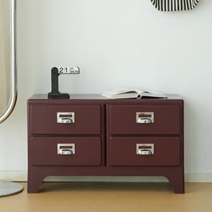 [해외] 모듈 수납장 미드센츄리 서랍장 ABS 낮은 폭좁은 얇은 수납장