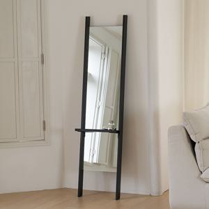 리네아 애쉬 블랙 원목 소파 침대  전신 거울