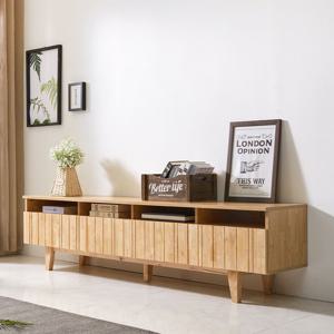 폰즈 AV선반 와이드 티비다이 4서랍 낮은 거실장 2000