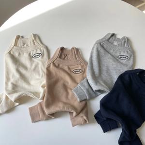 반려동물 강아지옷 모닝 캐주얼 트레이닝복 나시 올인원