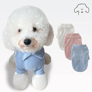 반려동물 강아지옷 발열 기능성 후끈 하이넥 이너 티셔츠 S-2XL, 3 colors