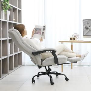 리클라이너 사무실 컴퓨터 학생 게이밍 책상 침대형 발받침 의자 LB62L