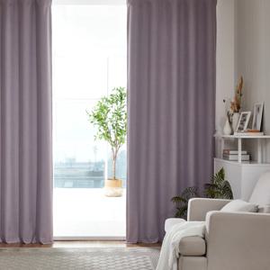 ON 높이조절 100% 빛차단 암막커튼 210x240x1P 라벤더