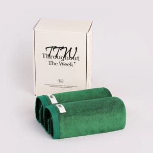 시그니처 포레스트 타올 2P SET 250g 고중량 호텔수건 페이스타올(선물패키지)